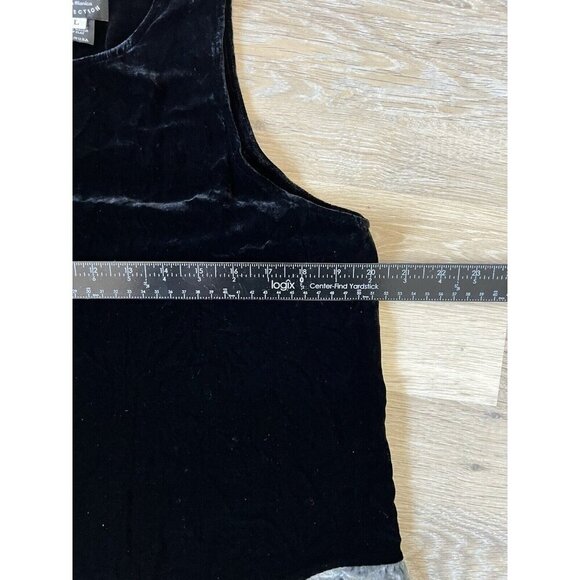 Citron Santa Monica Green Burnout Velvet Dress Topper Jacket Set Geometric Silk - Picture 13 of 16